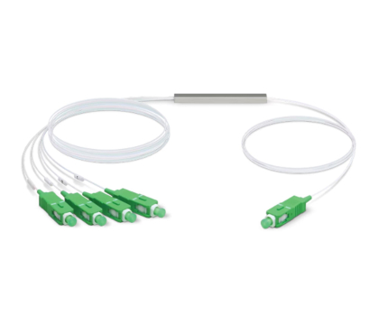 Kabel komputerowy Ubiquiti UF-SPLITTER-4 Splitter 1:4 SC/APC G.657A1 0,9mm 1,5m